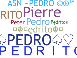 별명 - pedrito