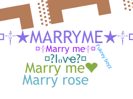 별명 - Marryme
