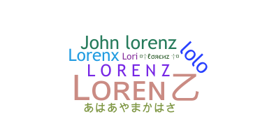 별명 - Lorenz