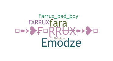 별명 - Farrux