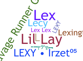 별명 - lexy