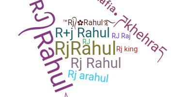 별명 - RJRAHUL