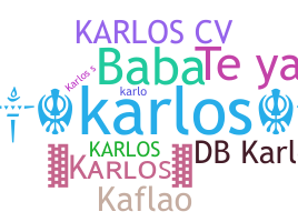 별명 - Karlos
