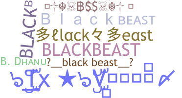별명 - Blackbeast