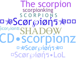 별명 - Scorpions
