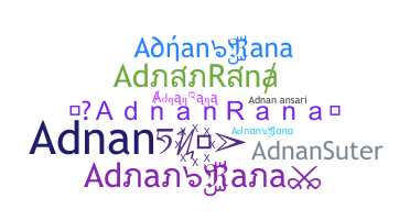 별명 - AdnanRana