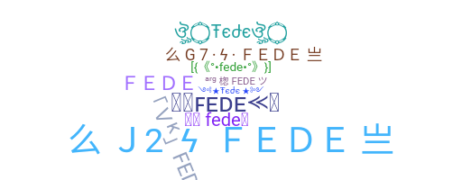 별명 - Fede