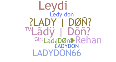 별명 - LadyDon