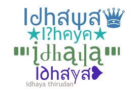 별명 - Idhaya