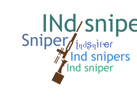 별명 - Indsniper