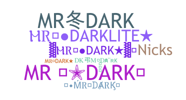 별명 - MRDark