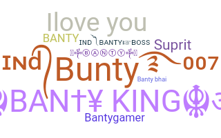 별명 - Banty