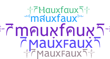 별명 - mauxfaux