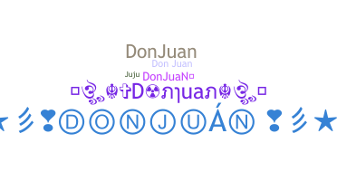 별명 - Donjuan