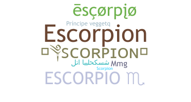 별명 - escorpio