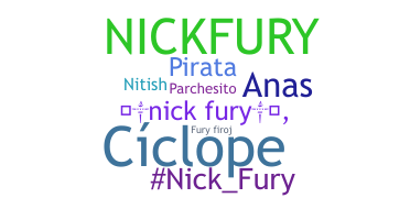 별명 - NickFury