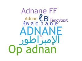 별명 - Adnane