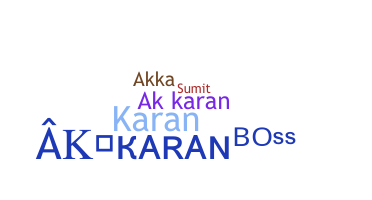 별명 - Akkaran