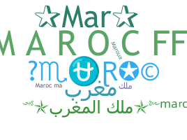 별명 - Maroc