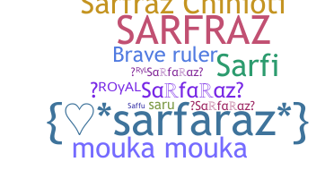 별명 - Sarfaraz