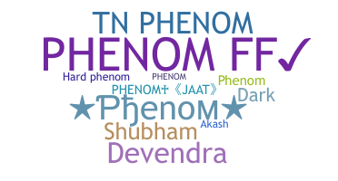 별명 - phenom