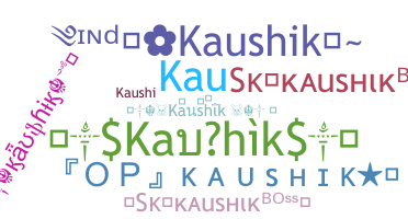 별명 - Kaushik