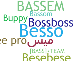 별명 - Bassem