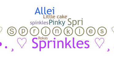 별명 - Sprinkles