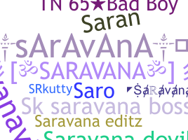 별명 - Saravana