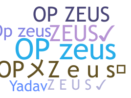 별명 - OpZeus