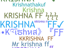 별명 - KrishnaFF