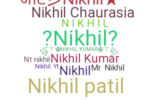 별명 - NikhilKumar