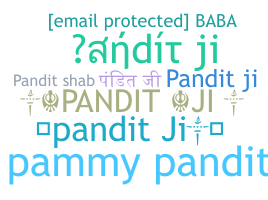 별명 - Panditji