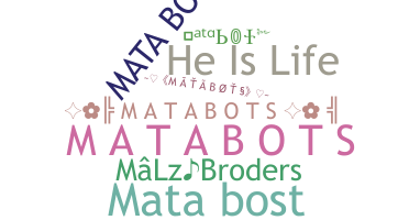 별명 - MataBots