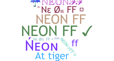 별명 - neonff