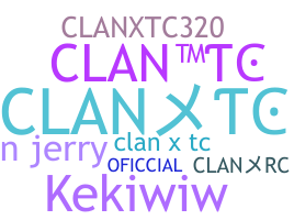 별명 - CLANXTC