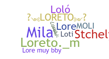 별명 - Loreto