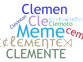 별명 - Clemente