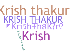 별명 - KrishThakur