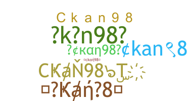 별명 - ckan98
