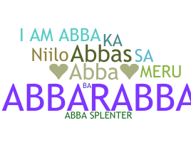별명 - Abba