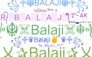 별명 - Balaji