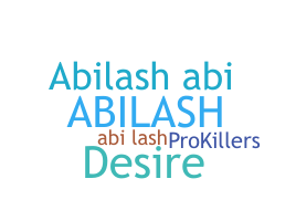 별명 - Abilash