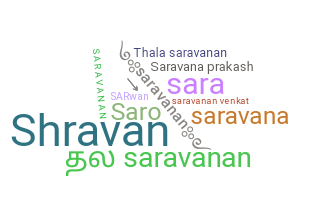 별명 - Saravanan