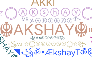 별명 - Akshay