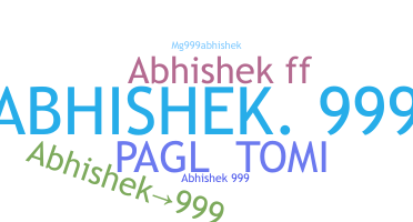 별명 - Abhishek999