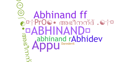 별명 - Abhinand