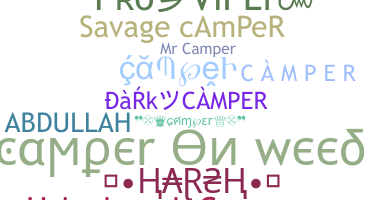 별명 - Camper