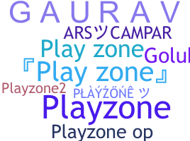 별명 - playzone