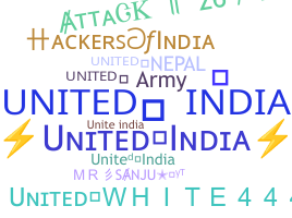 별명 - UnitedIndia